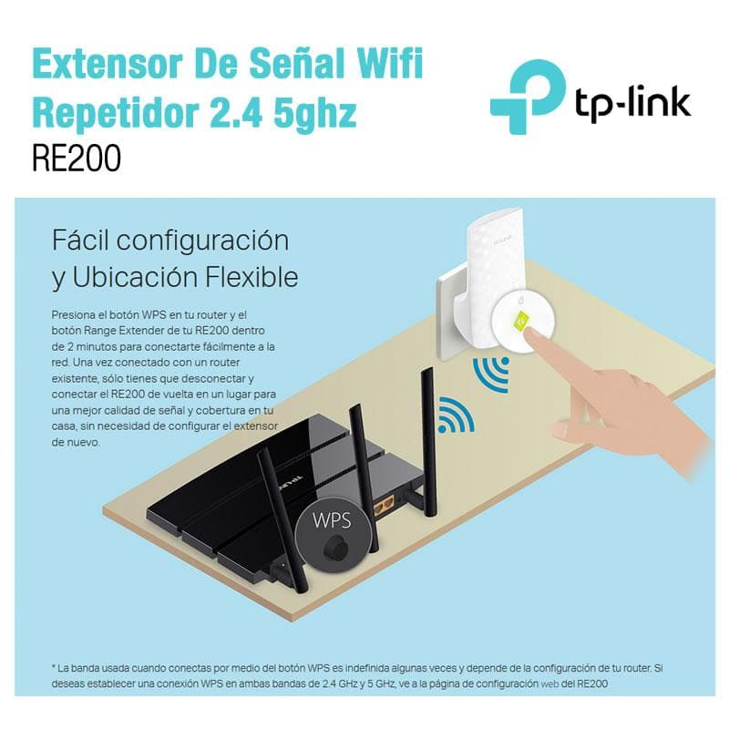 Extensor Wifi Tp-link (RE200) Dual Band — miniatura 9