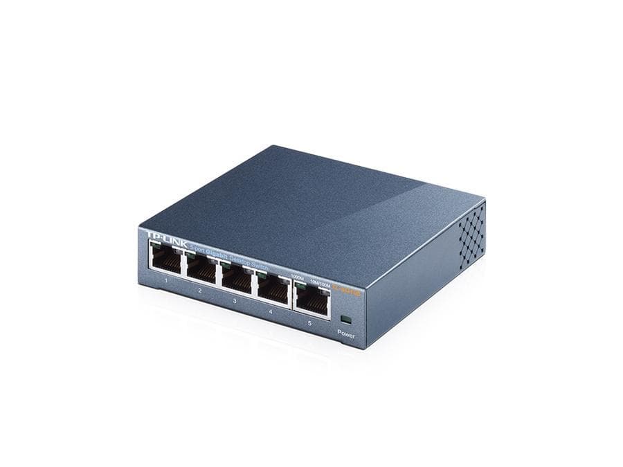 Switch  5 Ports 10/100/1000 Tp-Link (TL-SG105) acero — miniatura 3