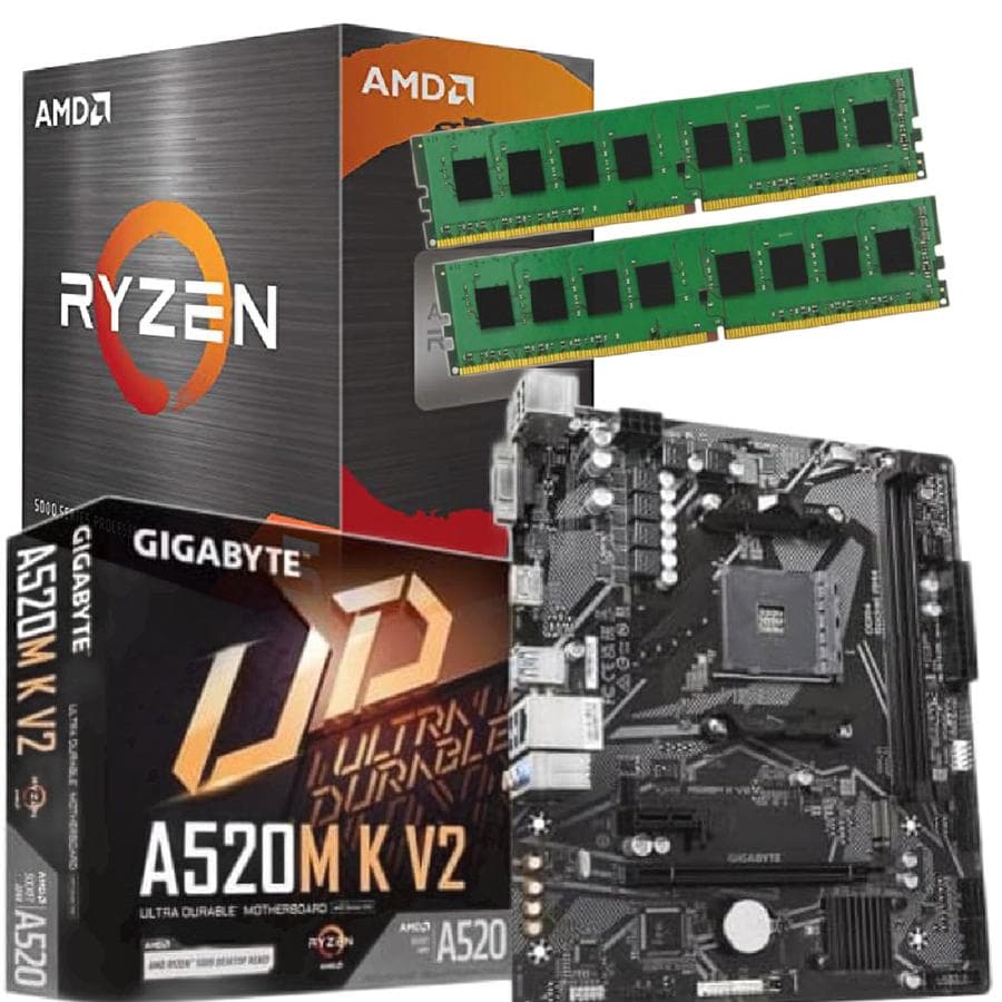 Combo Ecovision Amd Ryzen 5600GT + Mother + 16Gb
