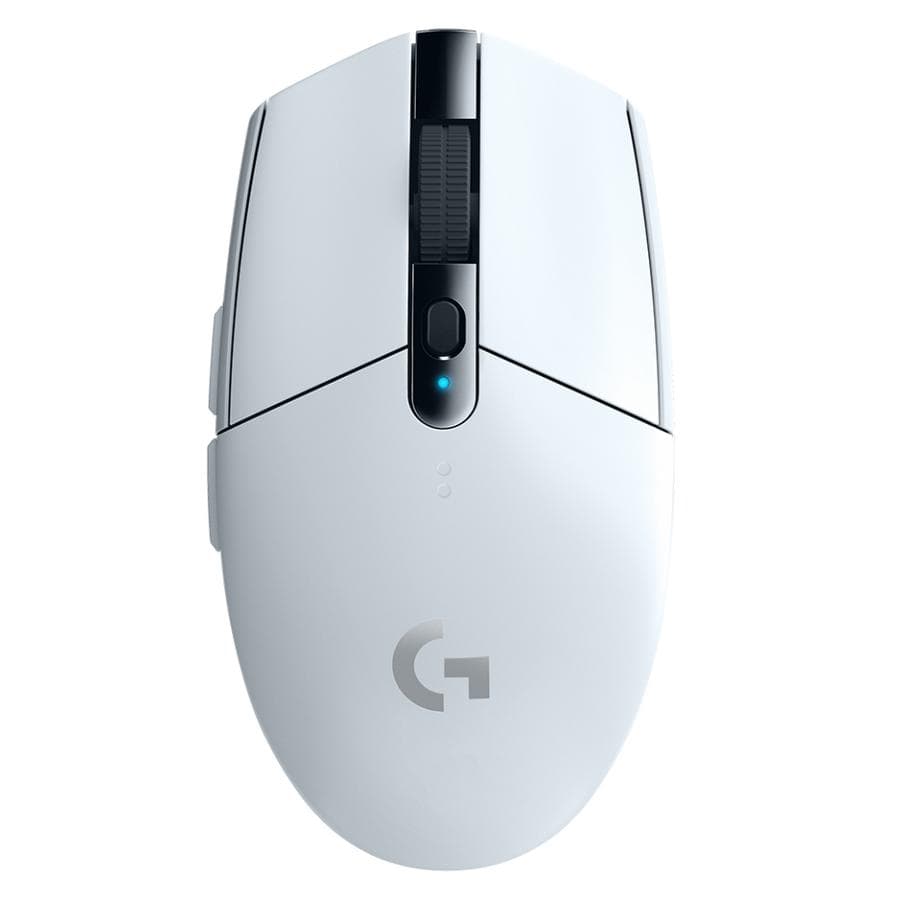 Mouse Gamer Inalámbrico Logitech LightSpeed (G305) Blanco