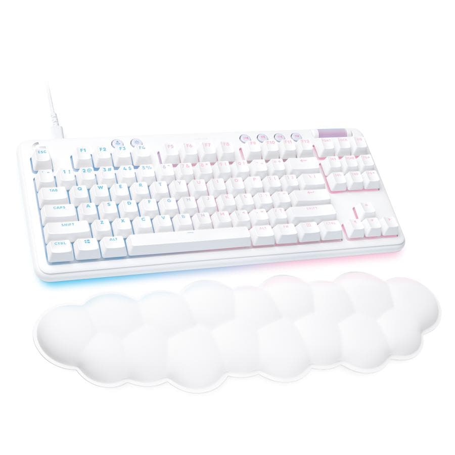 Teclado Logitech G713 Aurora Blanco RGB Gaming