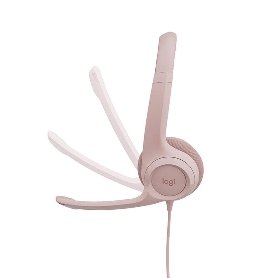 Auricular Logitech H390 USB con Microfono Rosa — miniatura 3