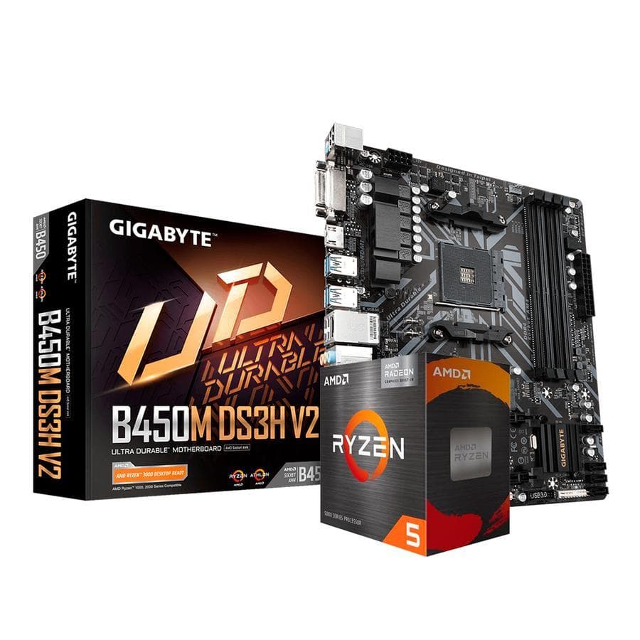 Combo Ecovision Amd 5600 + Mother + 16Gb