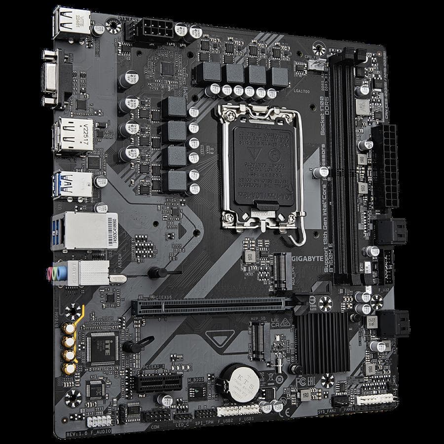 Mother Gigabyte B760M E DDR5 Socket 1700 — miniatura 2