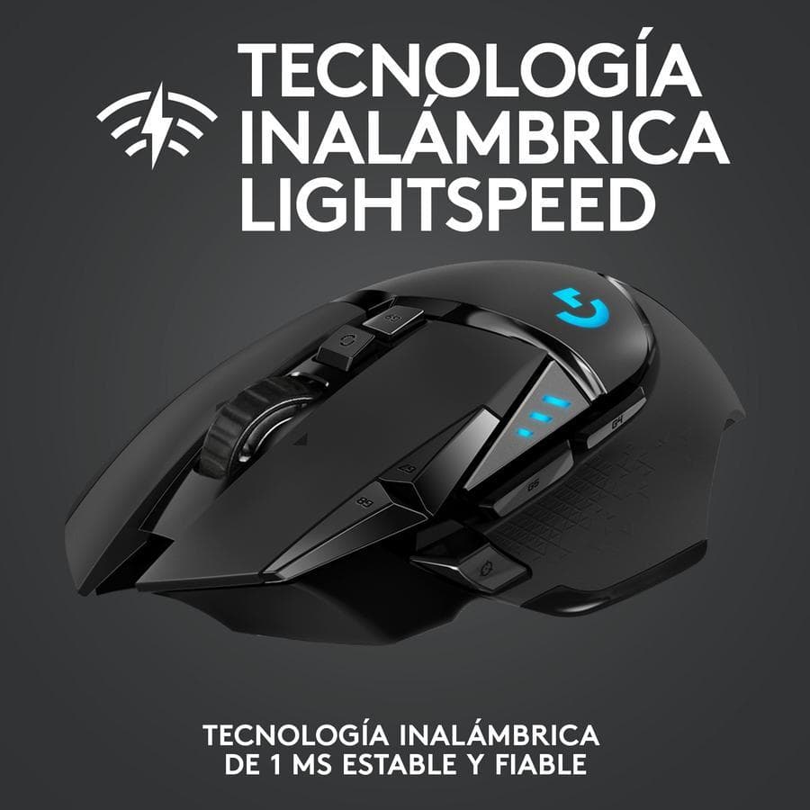 Mouse Gamer inalámbrico Logitech G502 LIGHTSPEED para gaming — miniatura 2