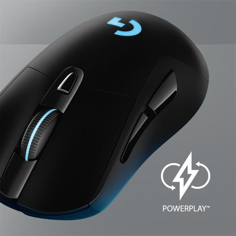 Mouse Gamer Inalámbrico Logitech Lightspeed (G703) Negro — miniatura 3