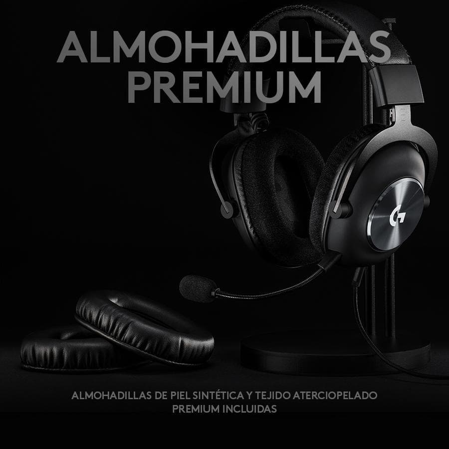 Auricular con micrófono Gamer Logitech G PRO X para gaming — miniatura 4