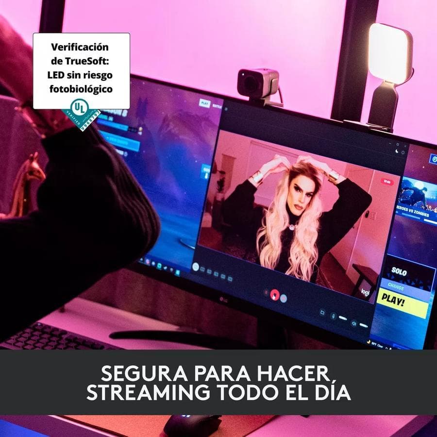 Luz Led Logitech Litra Glow — miniatura 5