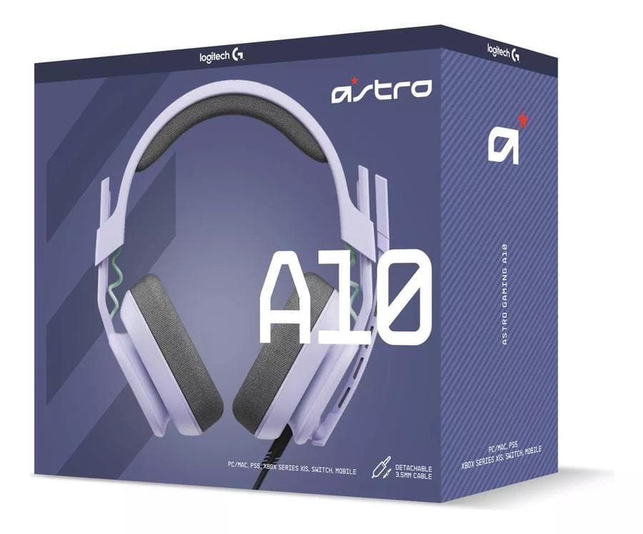 Auricular Gamer Logitech Astro A10 2nd Gen Ps Lila — miniatura 8