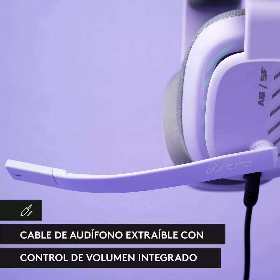Auricular Gamer Logitech Astro A10 2nd Gen Ps Lila — miniatura 9