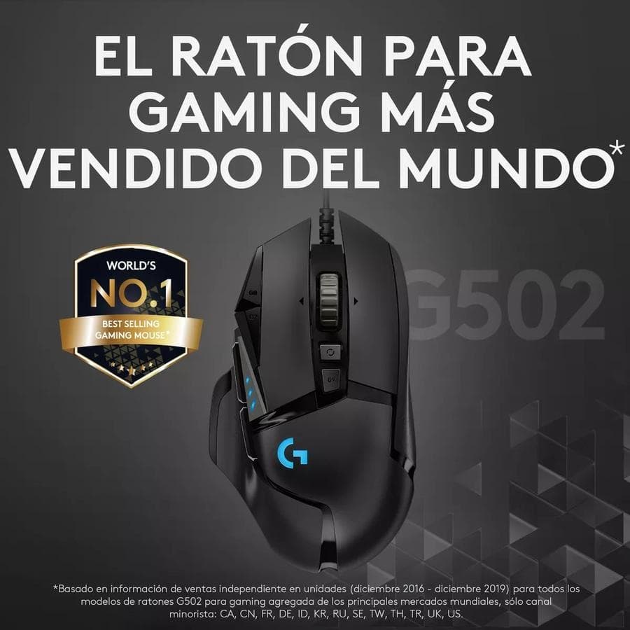 Mouse Logitech Gaming G502 Hero — miniatura 2