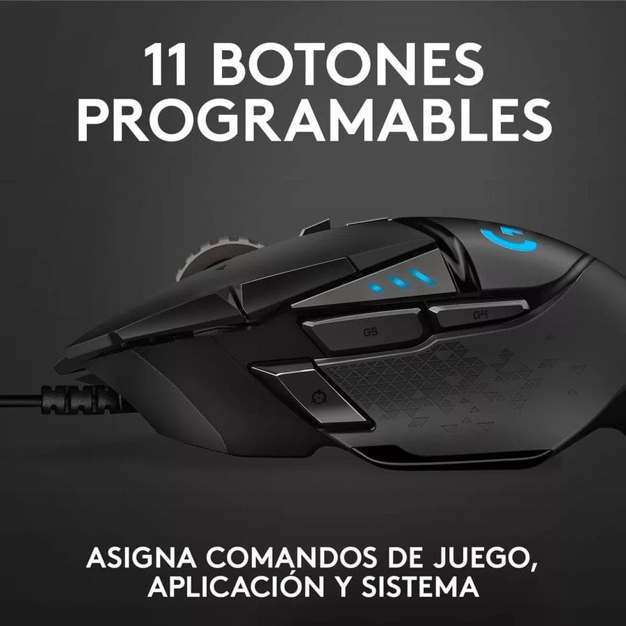 Mouse Logitech Gaming G502 Hero — miniatura 5