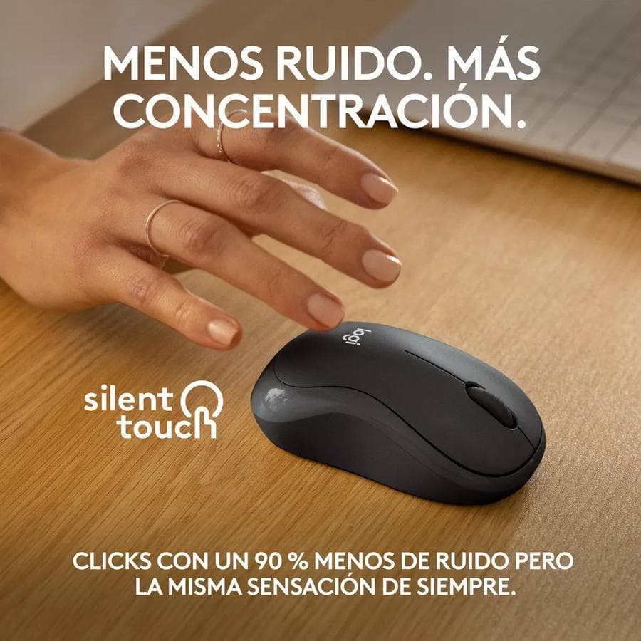 Mouse inalámbrico Logitech M240 — miniatura 4