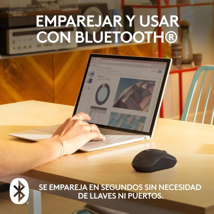 Mouse inalámbrico Logitech M240 — miniatura 5