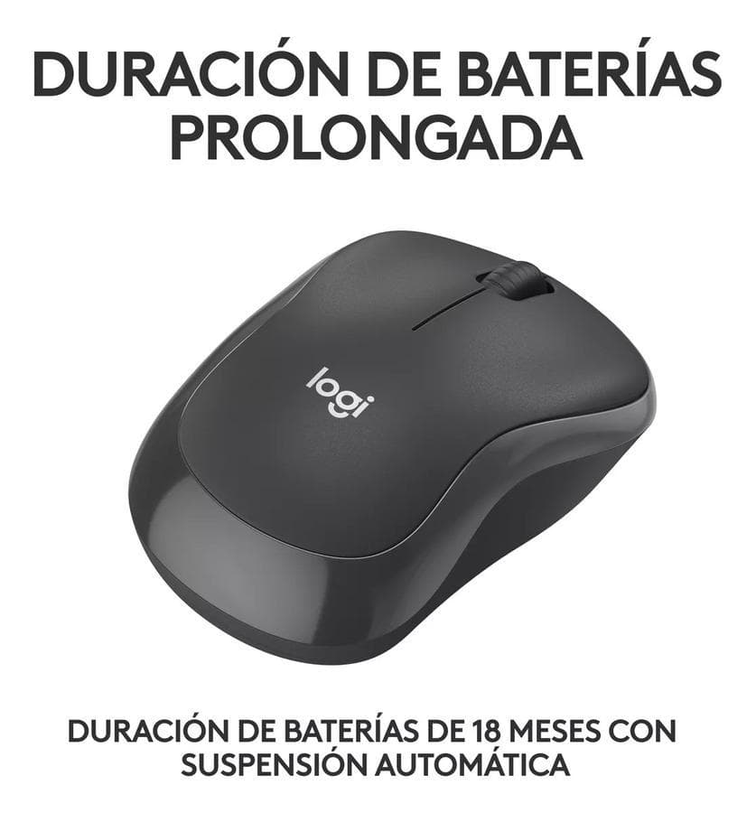 Mouse inalámbrico Logitech M240 — miniatura 6
