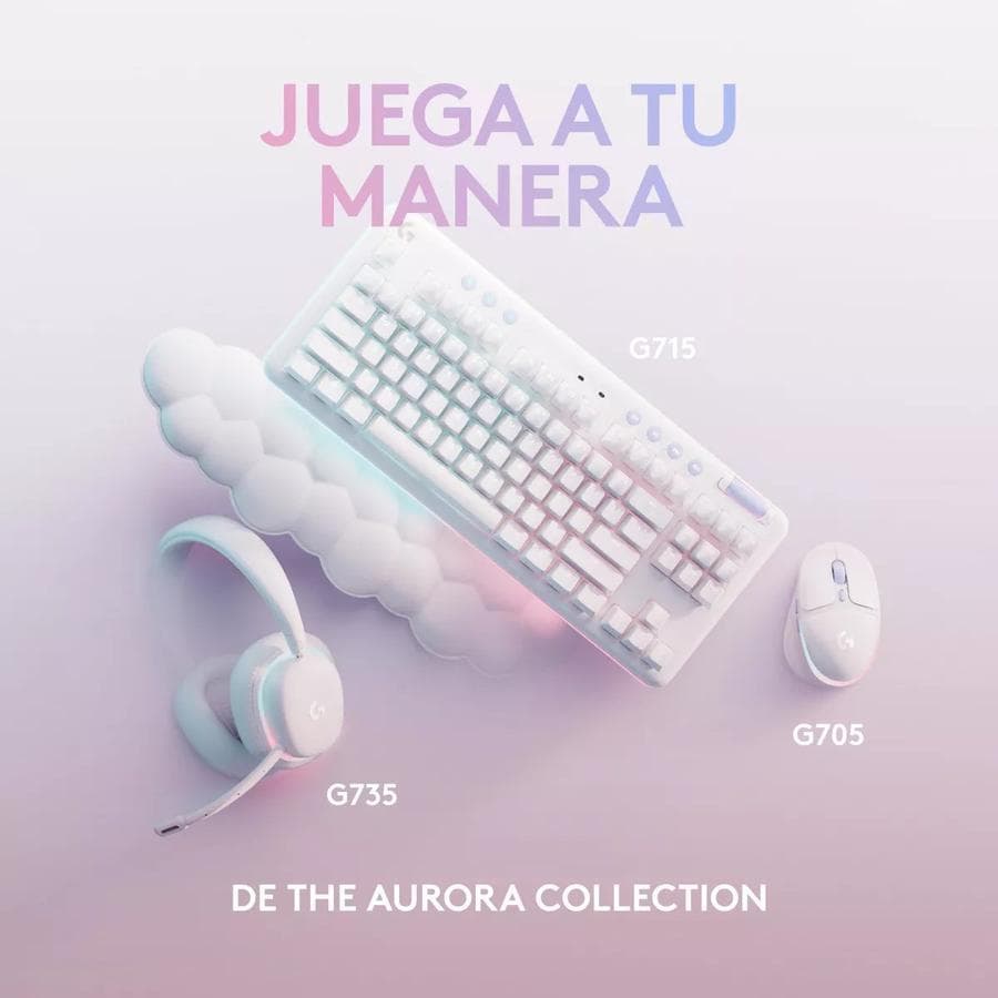 Mouse Gamer Inalámbrico Logitech G705 Aurora Collection Lightspeed — miniatura 5