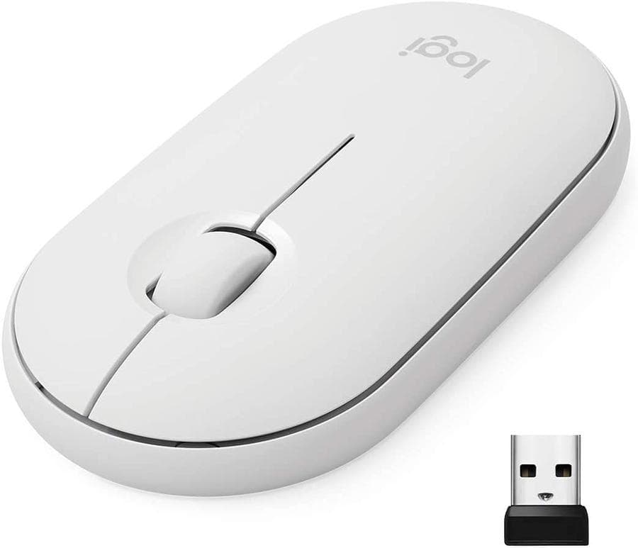 Mouse Logitech Pebble 2 M350S Bluetooth Multidispositivo Blanco — miniatura 2