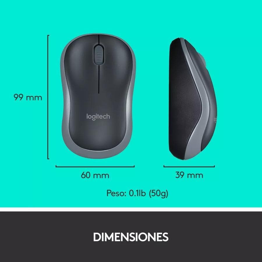 Teclado y Mouse Inalámbrico Logitech (MK270) Negro  — miniatura 4