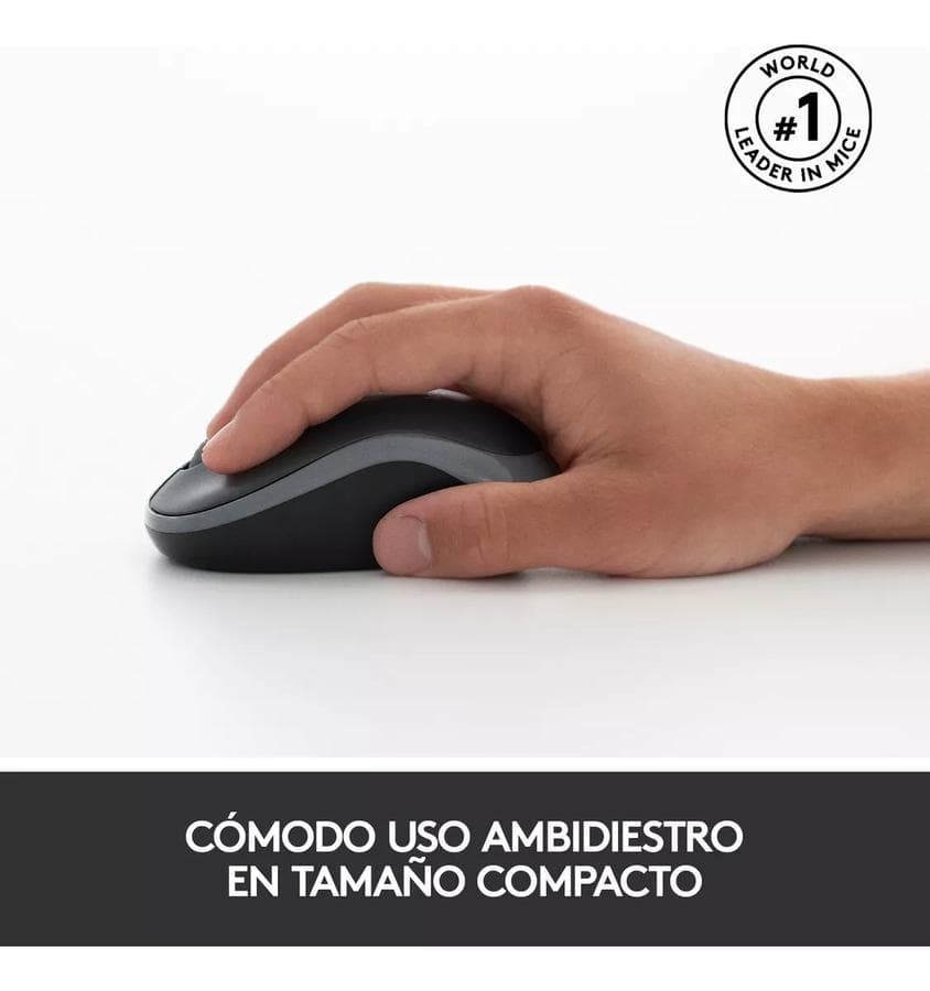 Teclado y Mouse Inalámbrico Logitech (MK270) Negro  — miniatura 8
