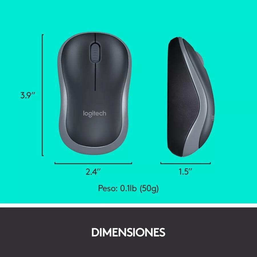 Teclado y Mouse Inalámbrico Logitech (MK270) Negro  — miniatura 9