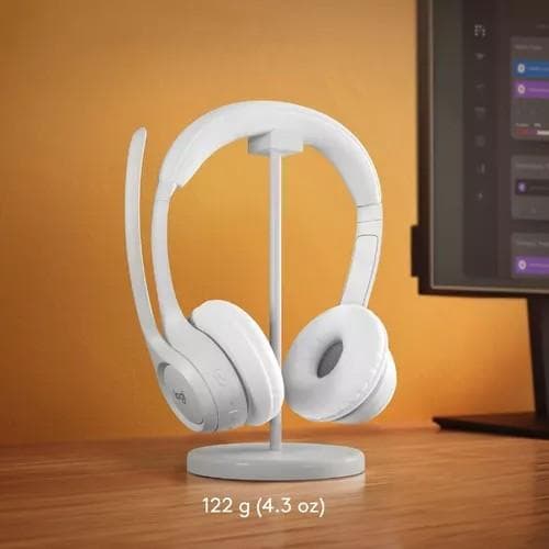 Auricular Inalámbricos Logitech Zone 300 Con Micrófono Blanco — miniatura 6