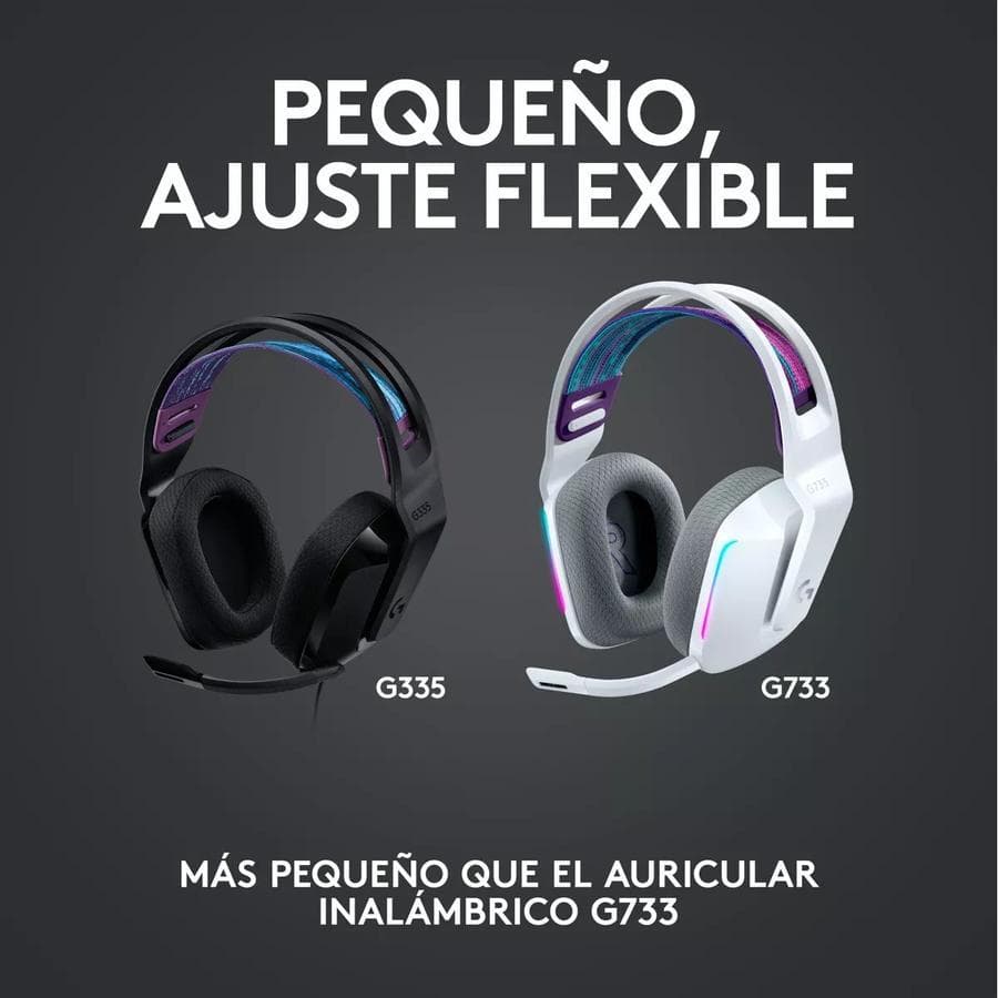 Auricular Gamer Logitech G335 Negro — miniatura 4