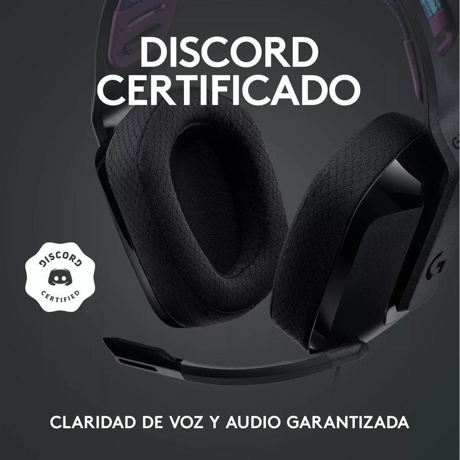 Auricular Gamer Logitech G335 Negro — miniatura 6