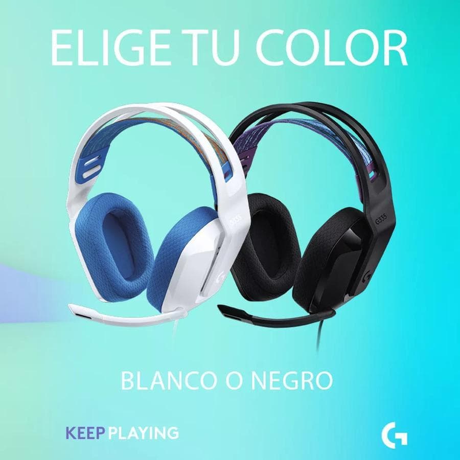 Auricular Gamer Logitech G335 Negro — miniatura 8