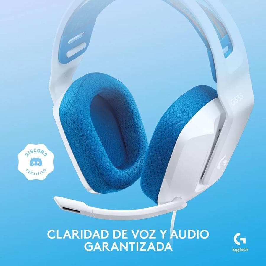 Auricular Gaming Logitech (G335) Blanco — miniatura 8