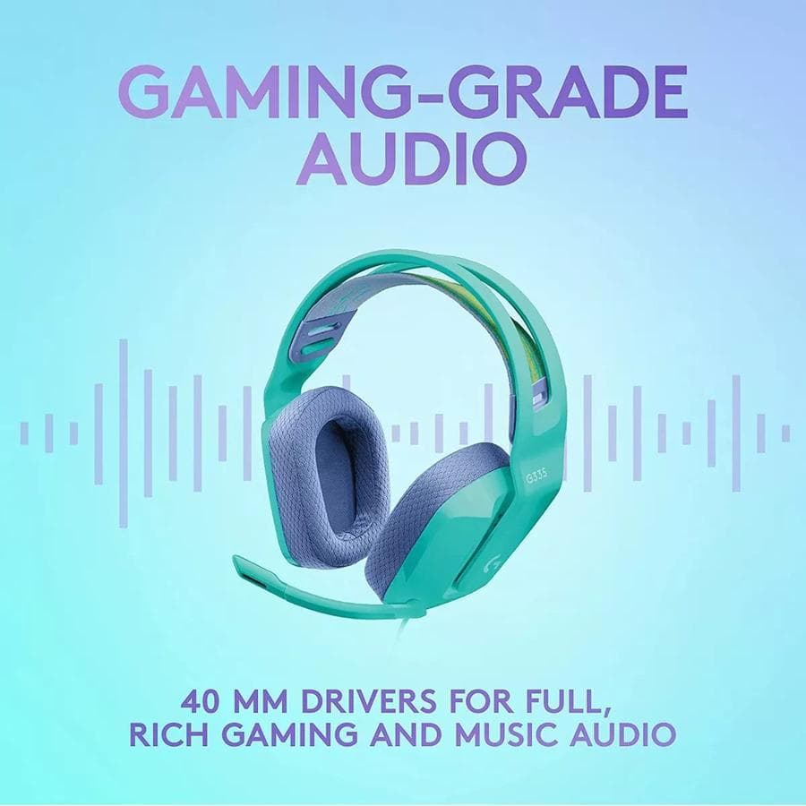 Auricular Gamer Logitech G335 Mint — miniatura 3
