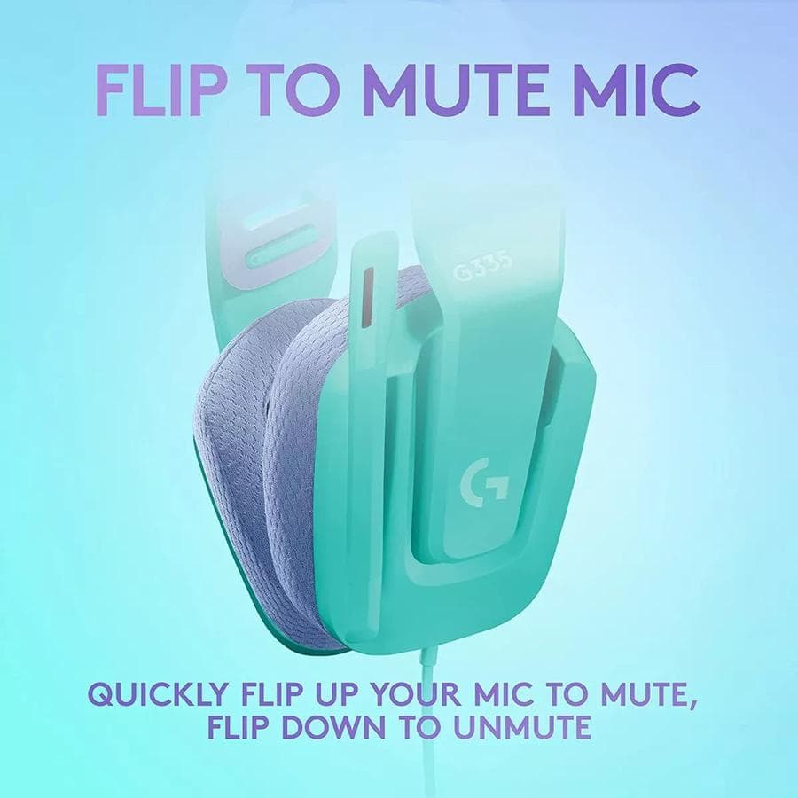 Auricular Gamer Logitech G335 Mint — miniatura 4