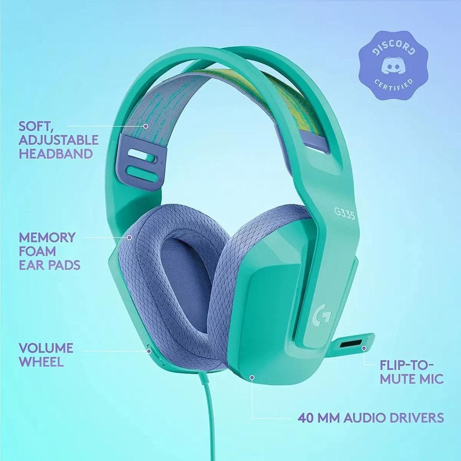 Auricular Gamer Logitech G335 Mint — miniatura 8