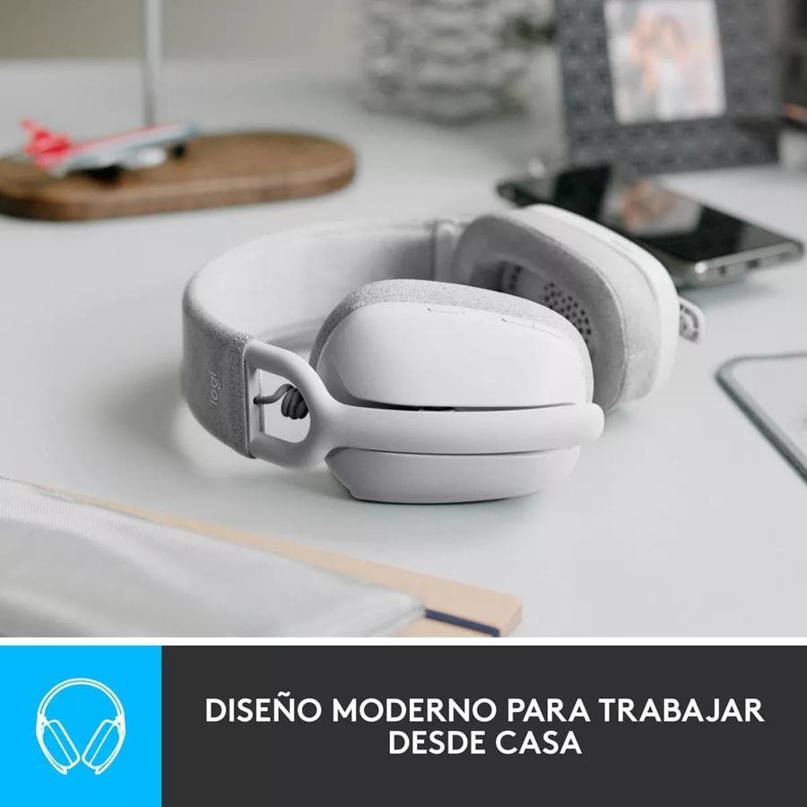 Auricular Logitech Zone Vibe 100 Inalámbrica Blanco — miniatura 6