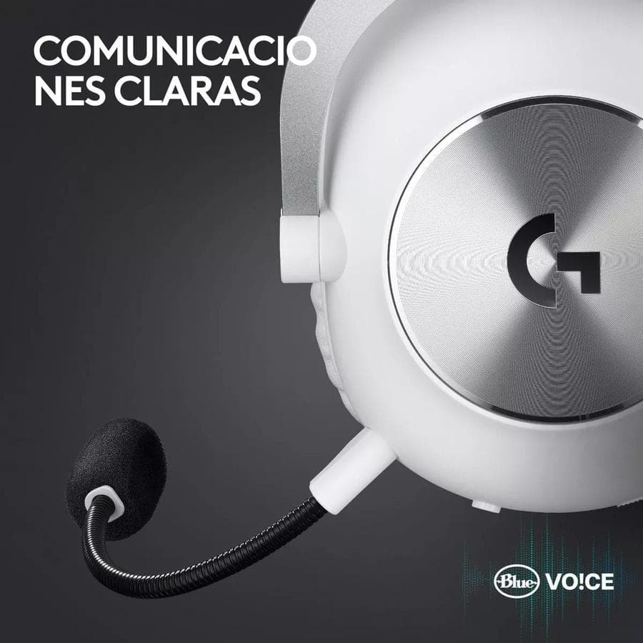 Auricular Gamer Logitech G Pro X 2, Lightspeed / Bluetooth Blanco  — miniatura 4