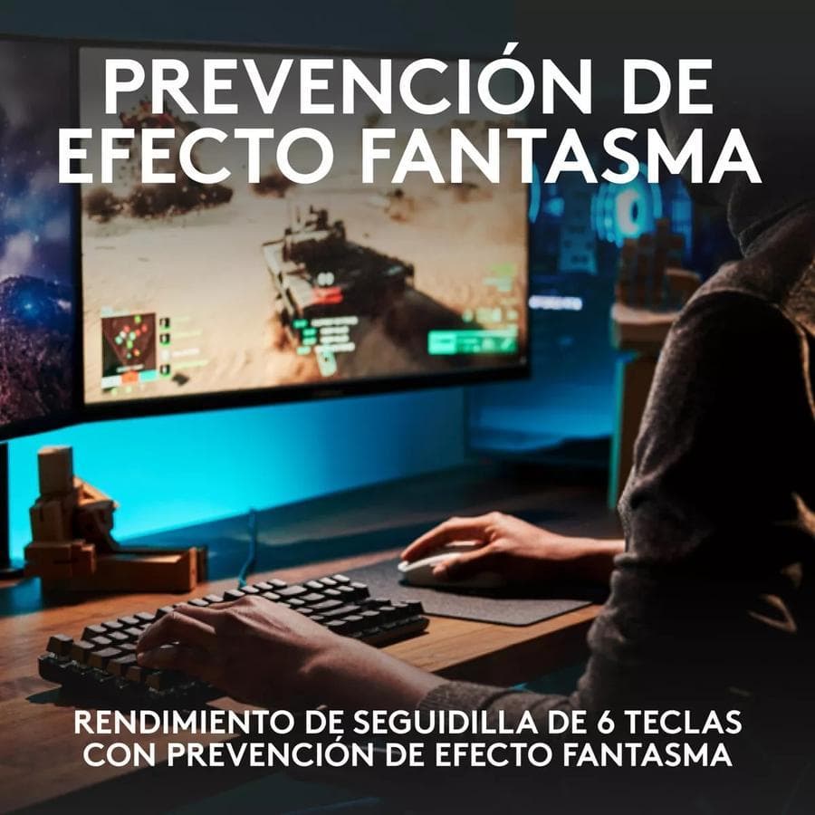 Teclado Usb Mecánico Logitech (G413) Negro  — miniatura 3