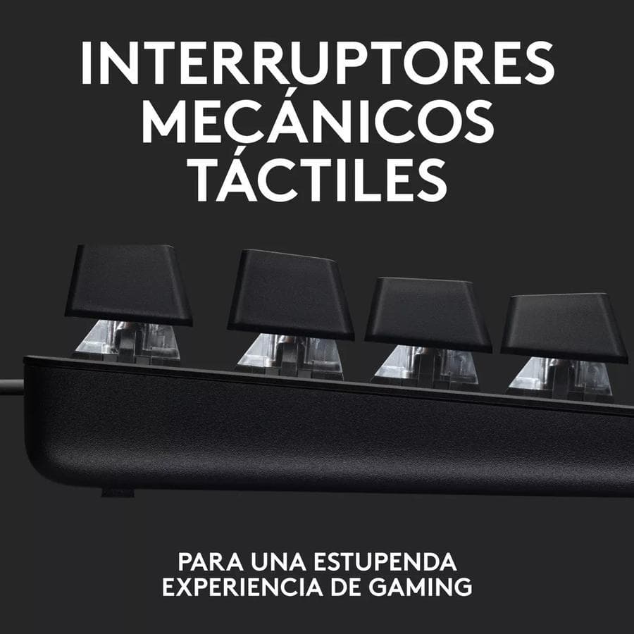 Teclado Usb Mecánico Logitech TKL (G413 -SE) Negro — miniatura 3