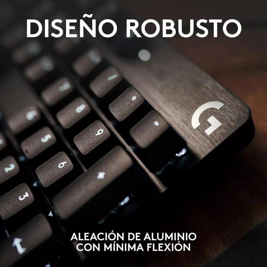 Teclado Usb Mecánico Logitech TKL (G413 -SE) Negro — miniatura 6