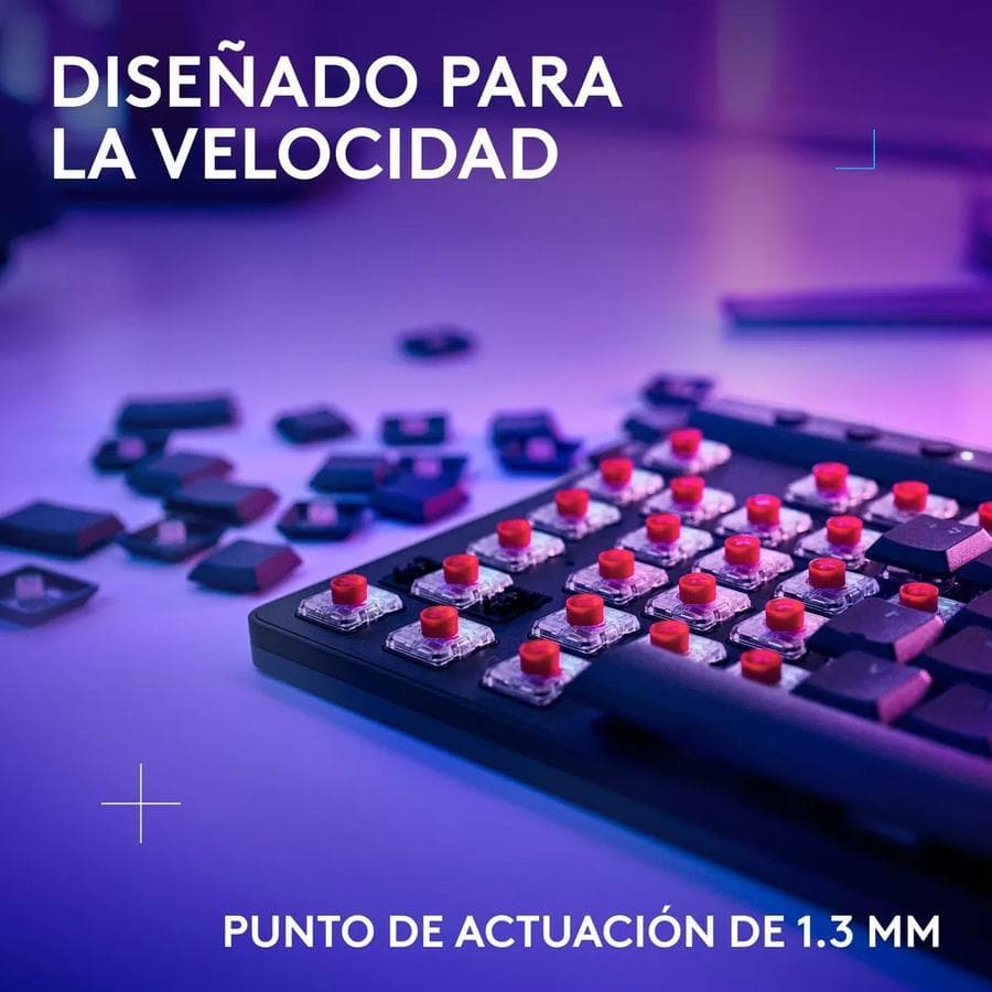 Teclado Gamer Logitech G515 Lightspeed Tkl Wireless — miniatura 3