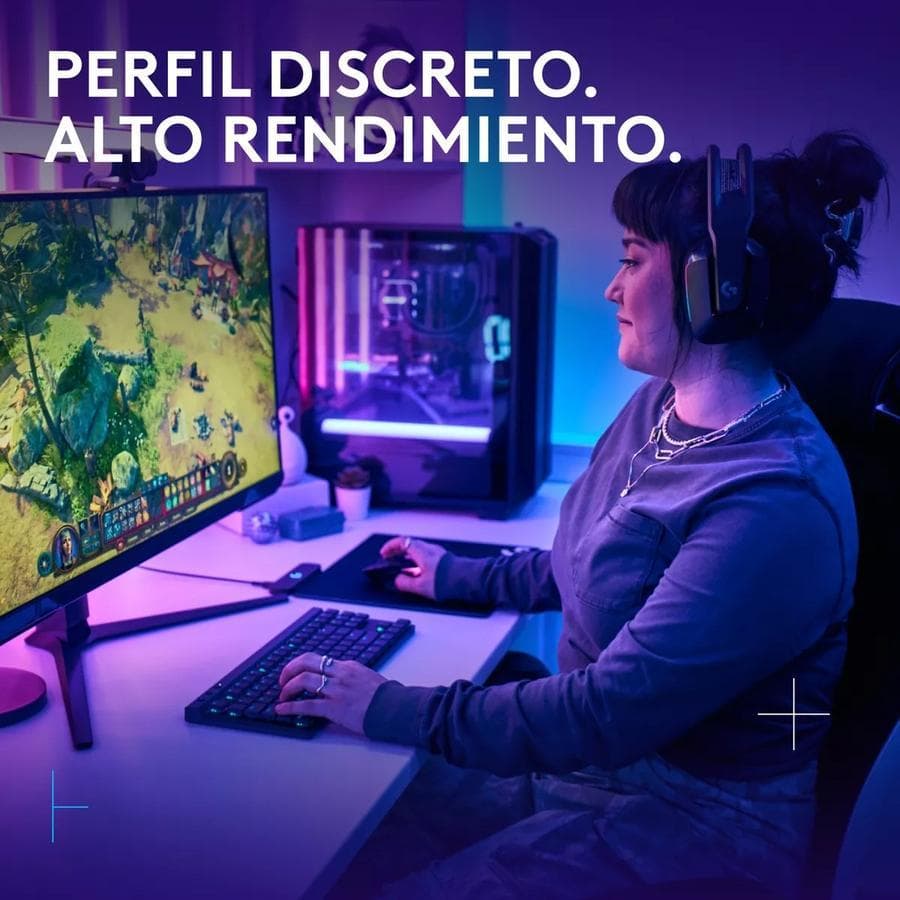 Teclado Gamer Logitech G515 Lightspeed Tkl Wireless — miniatura 8