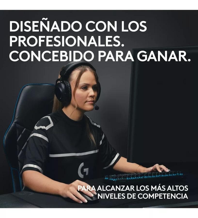 Teclado Gamer Lightspeed Bluetooth Rgb Logitech G Pro X Tkl — miniatura 3