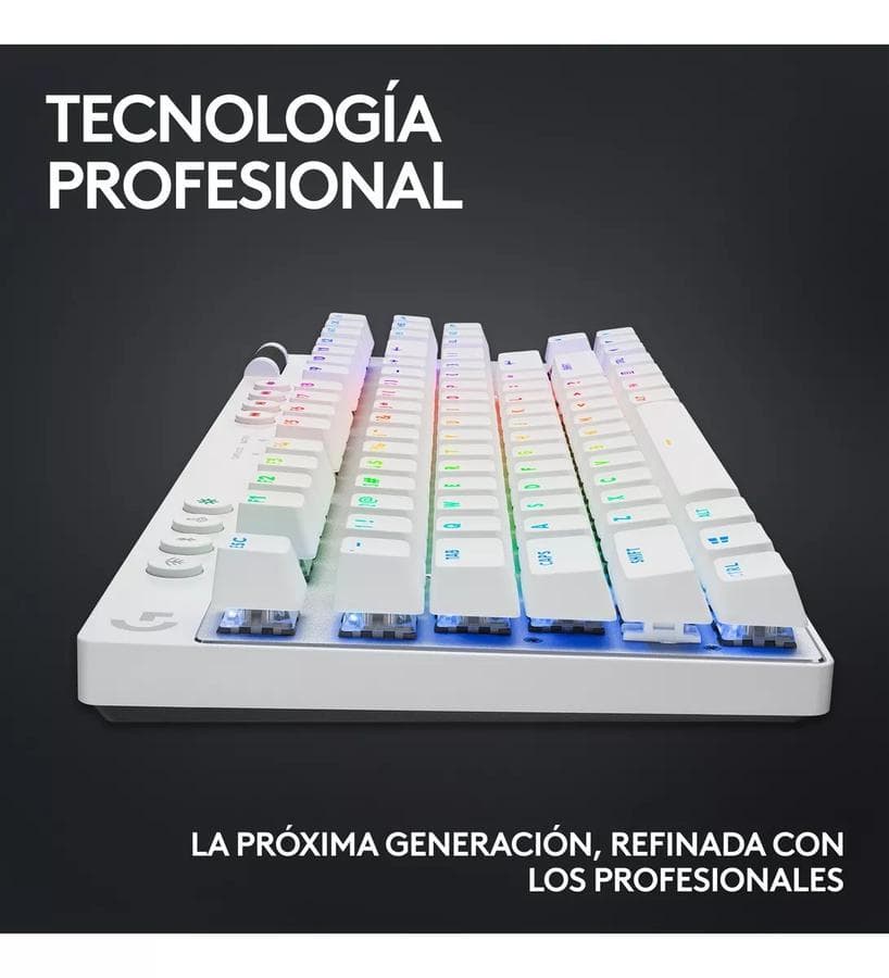 Teclado Gamer Lightspeed Bluetooth Rgb Logitech G Pro X Tkl — miniatura 7
