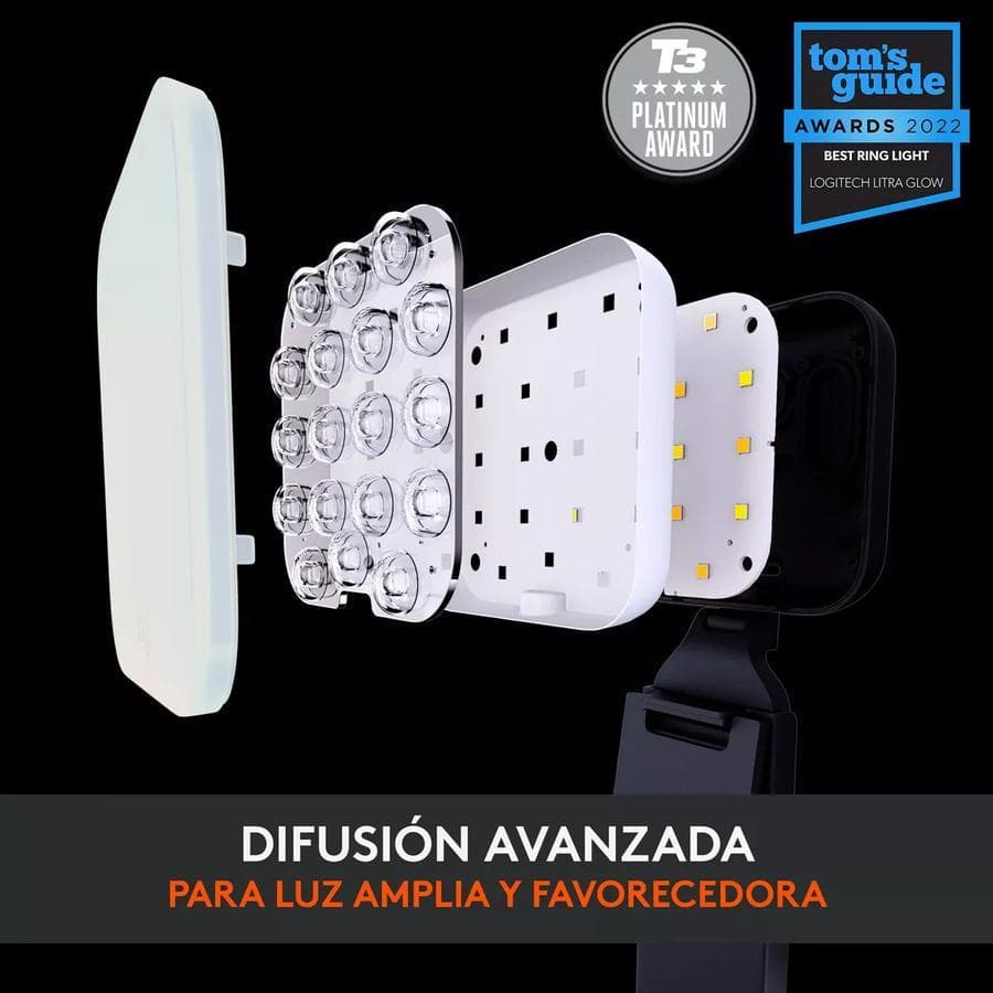 Luz Led Logitech Litra Glow — miniatura 6