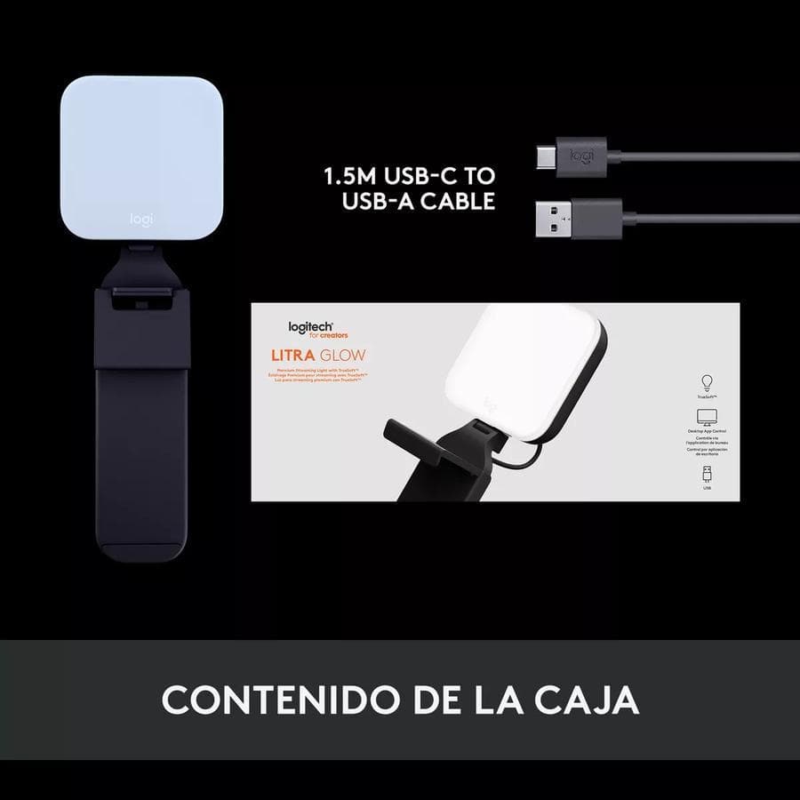 Luz Led Logitech Litra Glow — miniatura 7