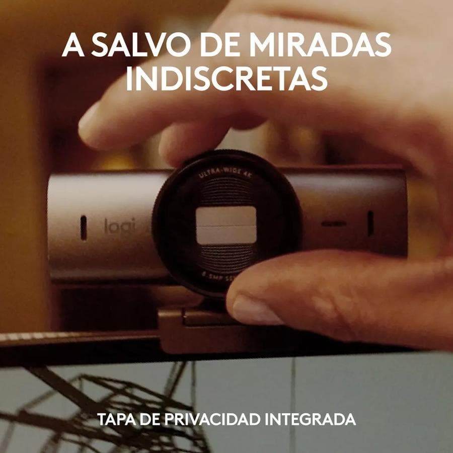 Cámara Web Logitech Mx Brio Ultra Hd 4K Streaming — miniatura 8
