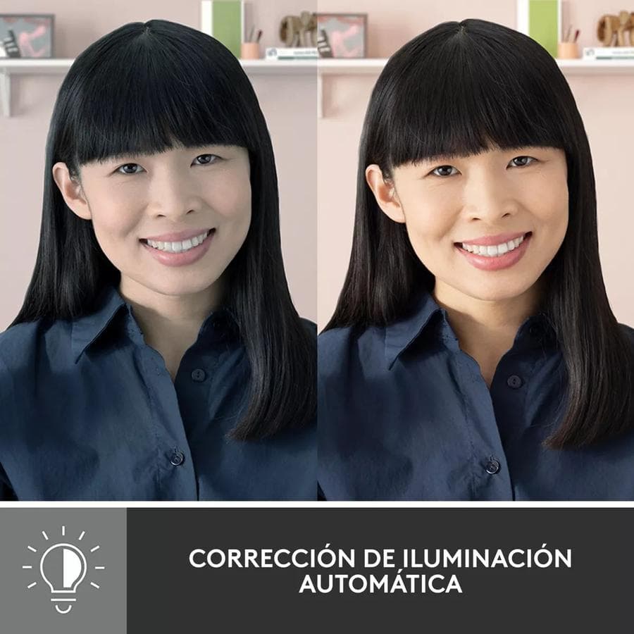 Webcam Full Hd 1080P, Rightlight 2, Logitech Brio 300, Usb-C — miniatura 8