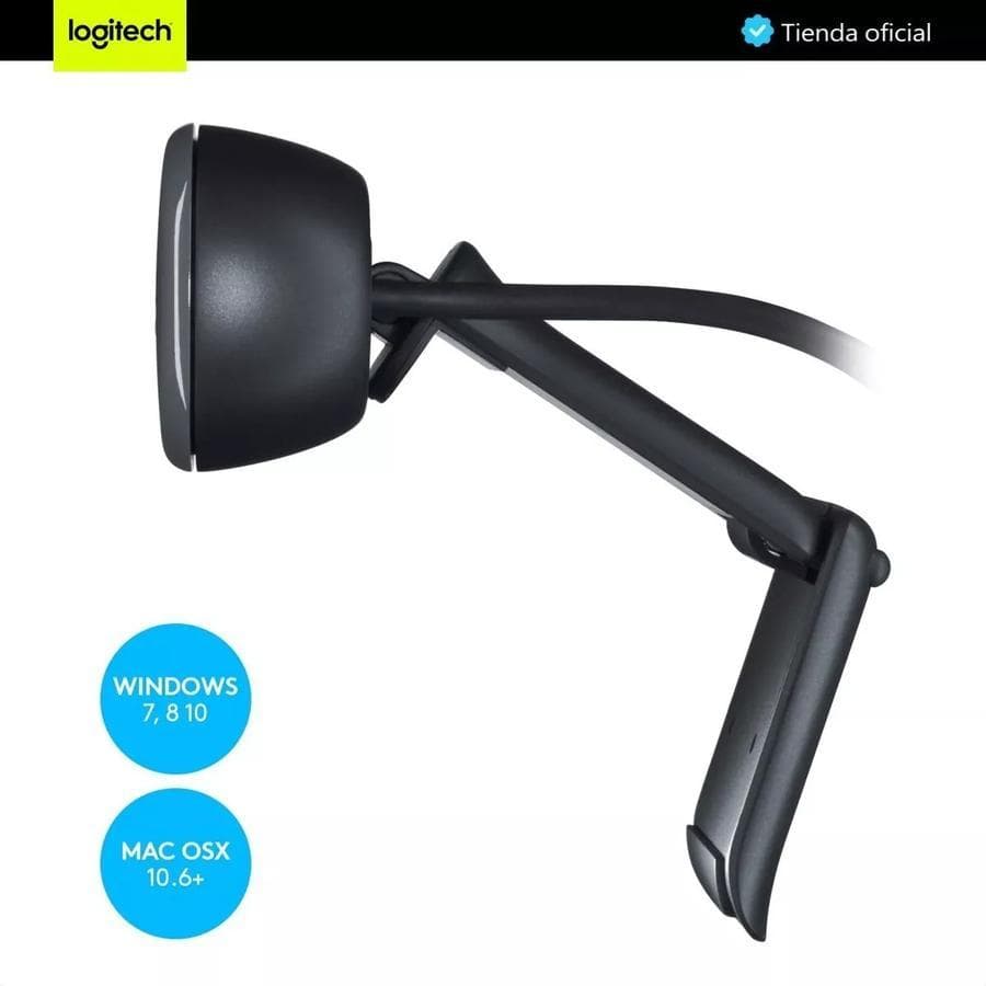 Camara Web Logitech C270 C/ Microfono HD 720p — miniatura 2