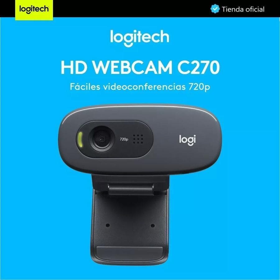 Camara Web Logitech C270 C/ Microfono HD 720p — miniatura 3