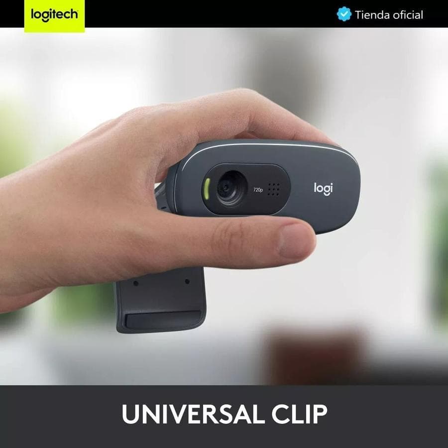 Camara Web Logitech C270 C/ Microfono HD 720p — miniatura 4