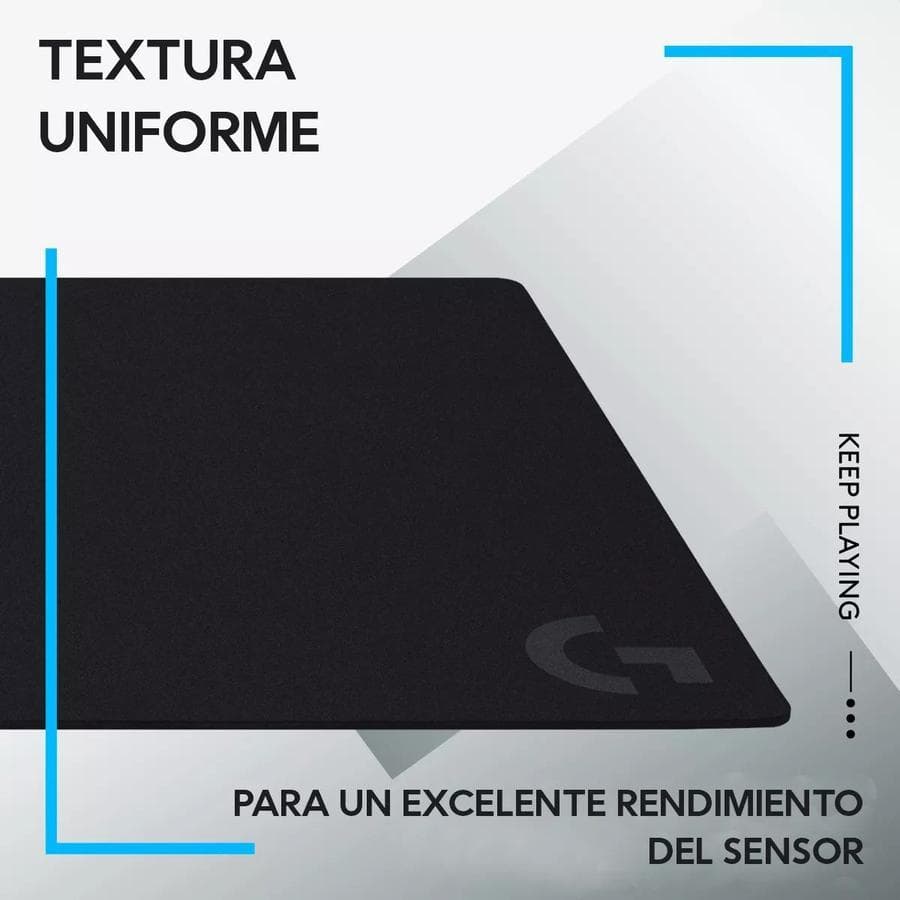 Mouse Pad Gamer Logitech G840 Xl Cloth Gaming 900X400X3mm — miniatura 6