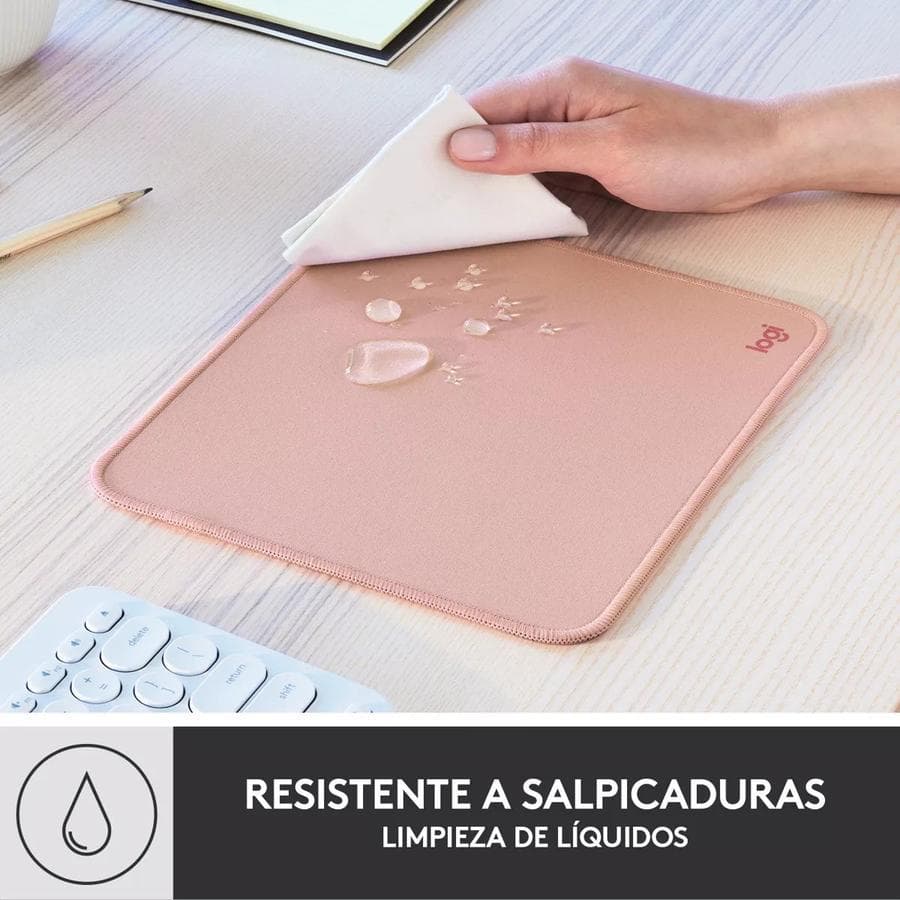 Mouse Pad, Cómodo Deslizamiento Logitech Studio Series Rosa — miniatura 3